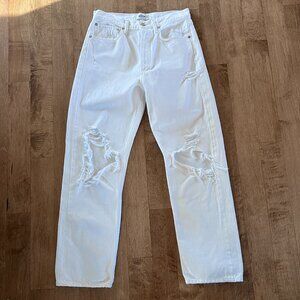 Agolde white 90s Jeans, size 27